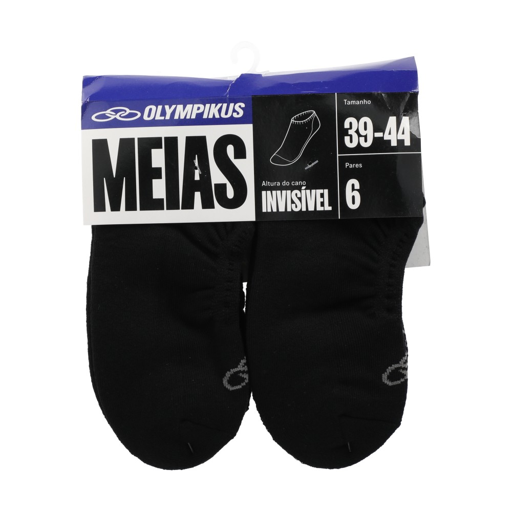 [18682] MEDIAS OLY SIX PACK INVISIBLE MASC-097